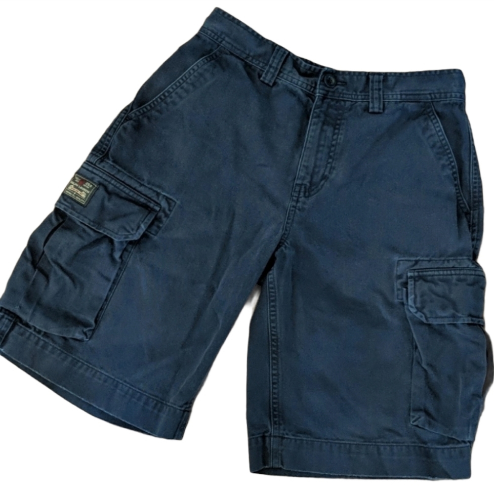 Polo by Ralph Lauren Cargo Shorts Navy Blue Sz 14